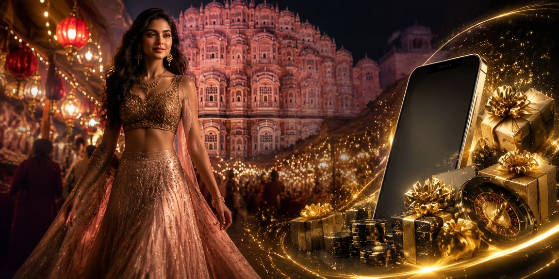 Elegant casino environment with responsible gaming focus